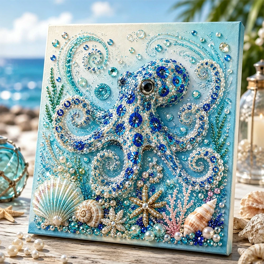 3D Pearl Art DIY Kit Ocean The - đánh giá và giá Art And Craft Nature