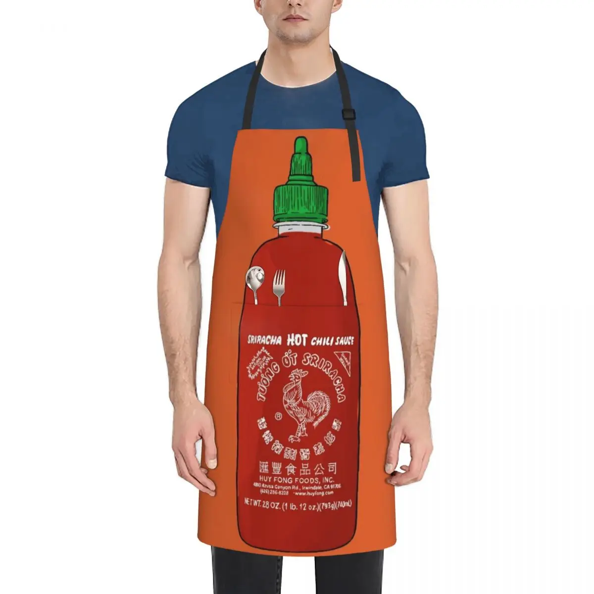 

Sriracha Apron Customizable Kitchen And Home Items Apron