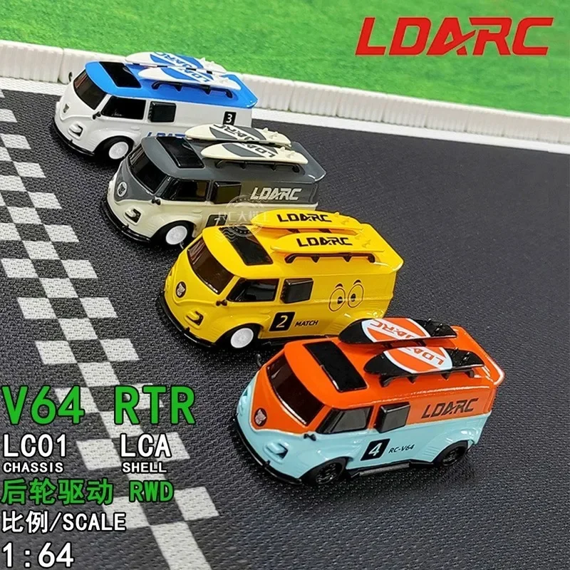 Ldarc Radian V64 Rtr zdalnie sterowanym samochodowym 1:64 Mini mikro zdalnie sterowana imitacja Model samochód wyścigowy chleba