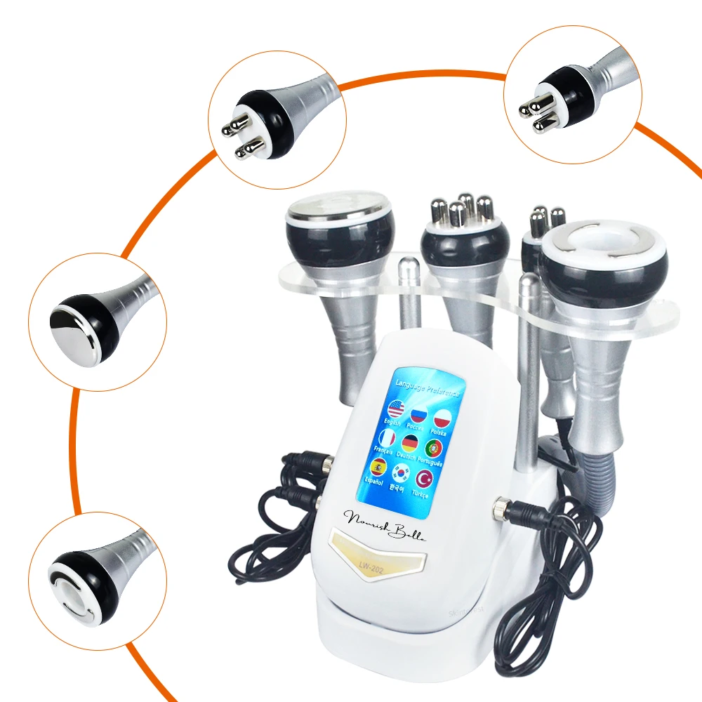 40K 4IN1 Cavitation  Body Slimming Machine Beauty   Massager Skin Tighten Face Lifting Vacuum Suction With Gel （Fast Shipping）