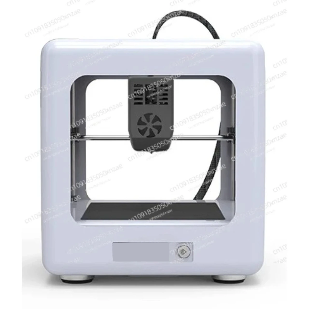 

White + 10m Consumables Mini 3D Printer High Precision Desktop Grade Fdm Home Three-dimensional DIY