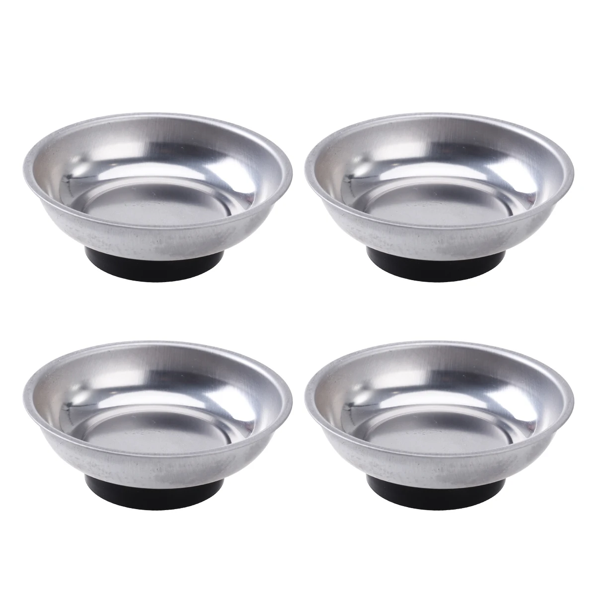 

Magnetic Parts Tray Round Tool Bowl Holder Collapsible Parts Bowl Sturdy Anti Rust Premium Material Rubber Bottom Engine