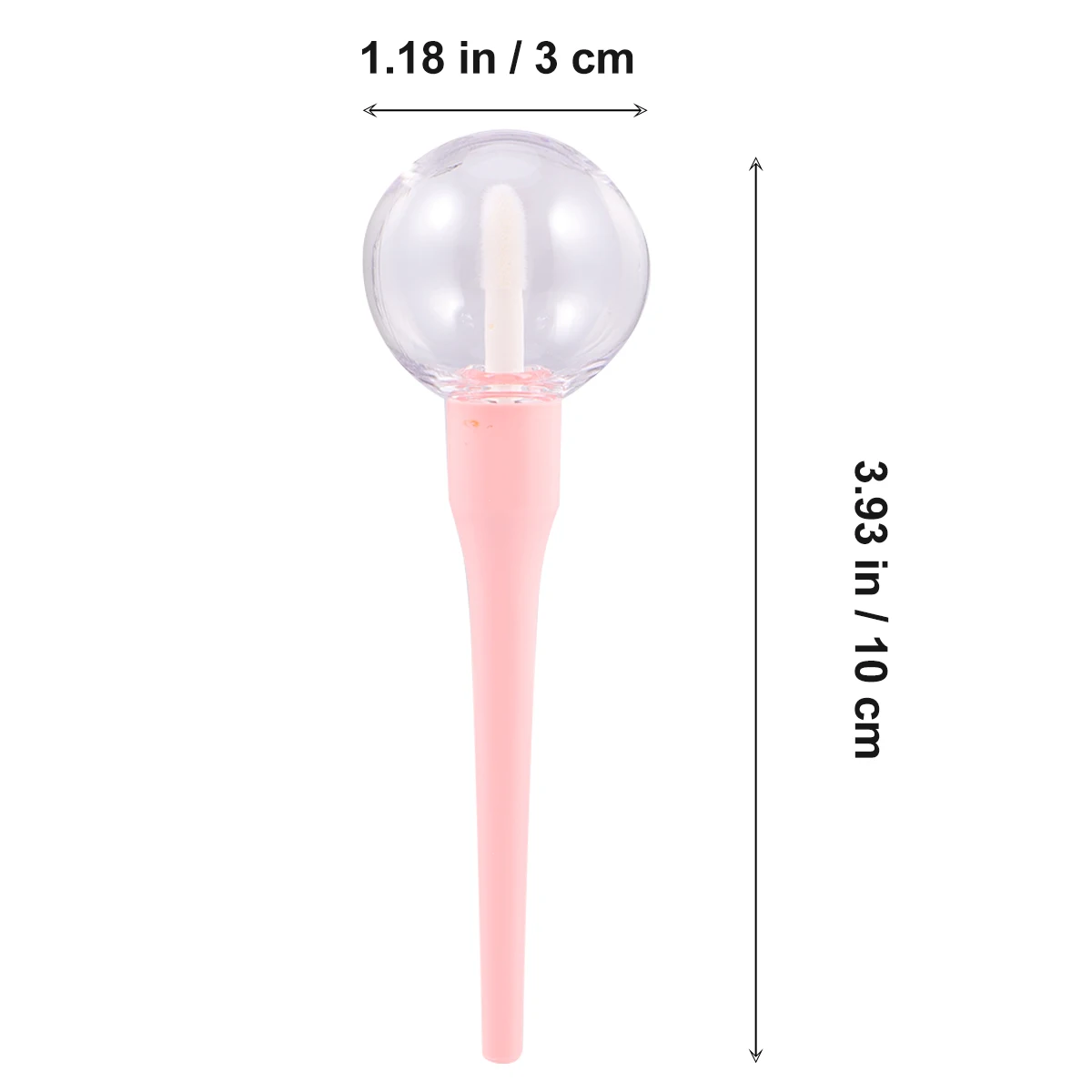 

10 Pcs Lip Gloss Tubes Empty Refillable Plastic Bottles Clear Travel Size Lightweight Eco Friendly Lipstick Container
