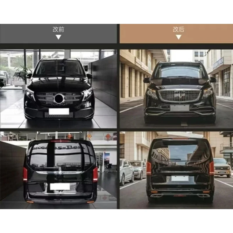 

High quality V260 Bodykit Upgrade High Quality Plastic Front Bumper Grille Easy Installation New Condition