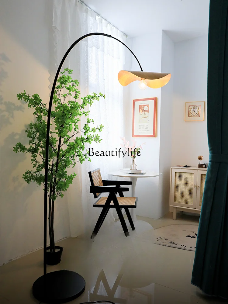 

French Living Room Sofa Bud Flowers Modern Minimalist Small Ornaments Luminous Objects