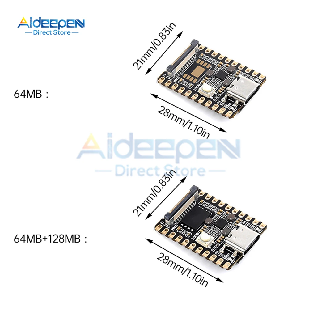 Luckfox Pico Mini RV1103 لوحة تطوير الذكاء الاصطناعي لينكس IPC معالج الرؤية وحدة التكامل لوحة تجريبية