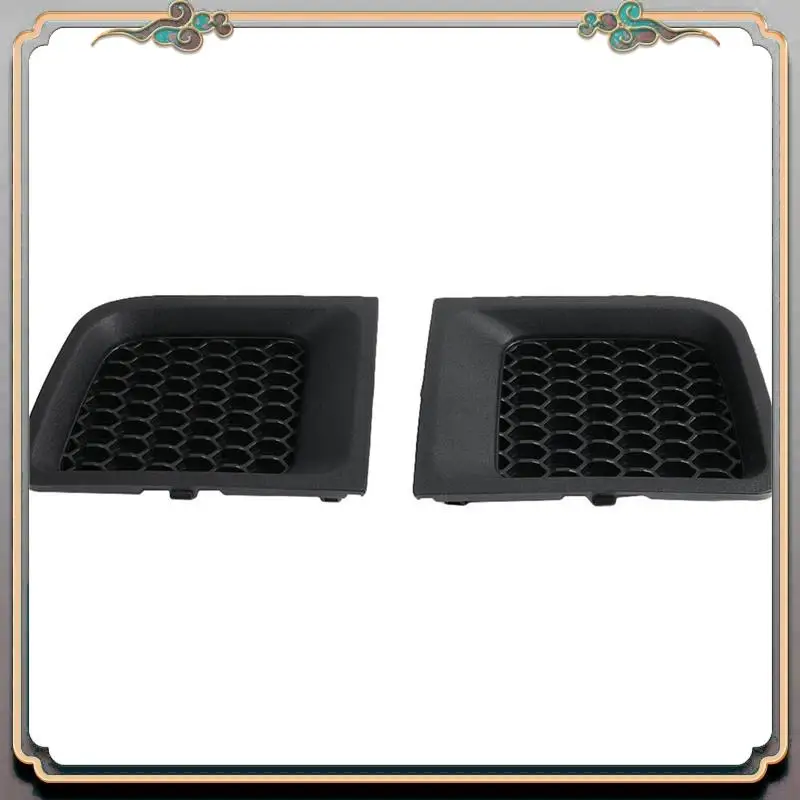 

A73Q-1 Pair Front Bumper Grill Insert Bezel Cover 5XB62LXHAA 5XB63LXHAA For 2015-2019 Jeep Renegade