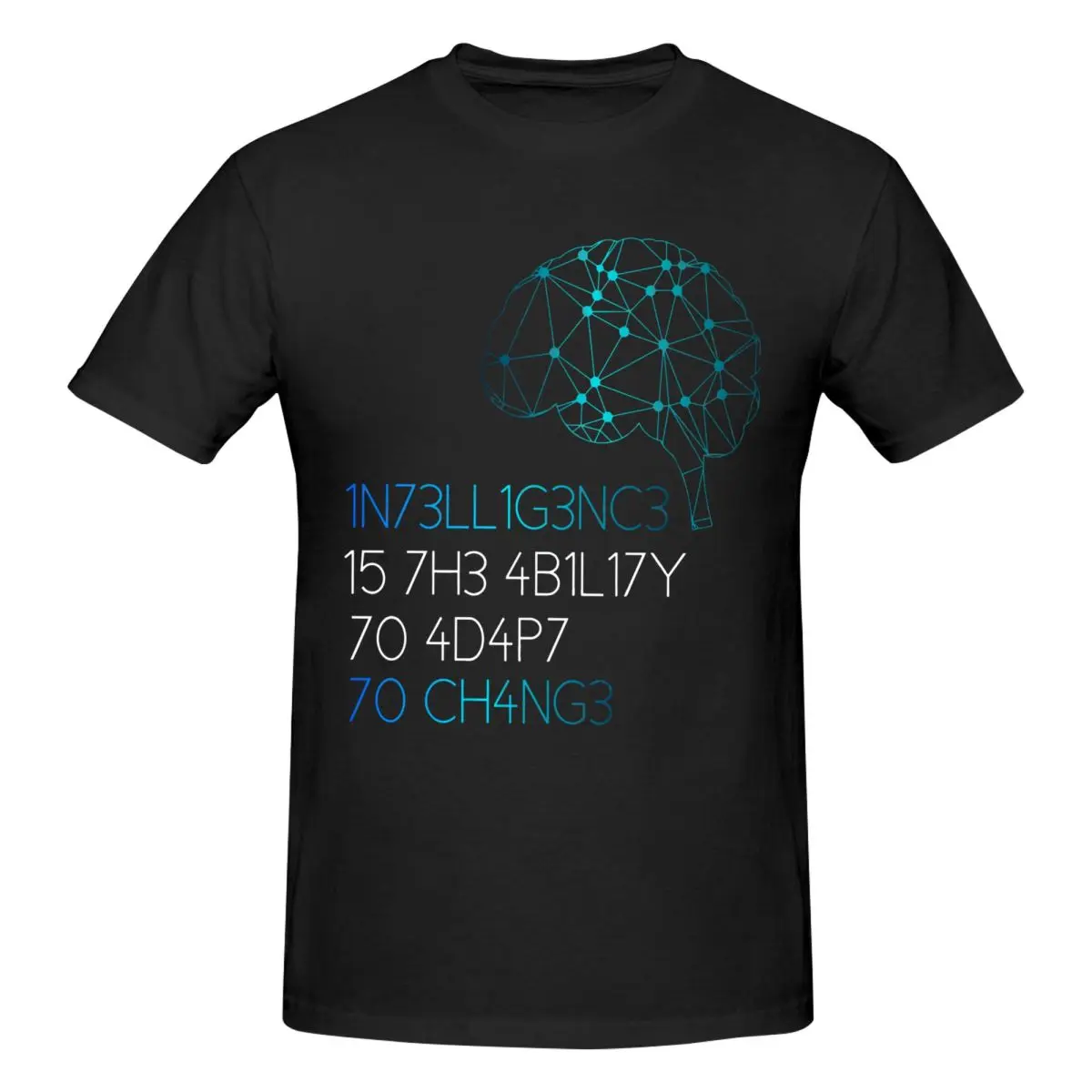 Stephen Hawking Science Intelligence Is The Ability To Adapt To Change T Shirts Graphic Y2K Summer Tees T-Shirts For Men Tops