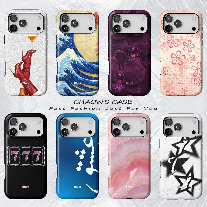 

Luxury Vintage Hokusai Wave Pattern Phone Case for iPhone 17 17e 16e 16 15 14 13 12 11 Air Pro Max Plus Double-layer Back Cover