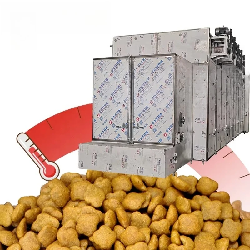 Full Automatic Pet Feed Production Line Pet Food Machinery Manufacturers Dog Cat Food Extruder Processing Machine view 4