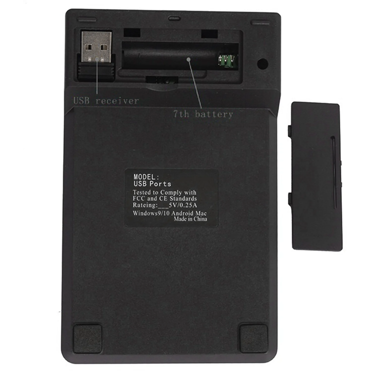 Wireless 2.4 Numeric Keypad 18-Key Bluetooth Keyboard Office Mini Keyboard Suitable for Business Office Workers