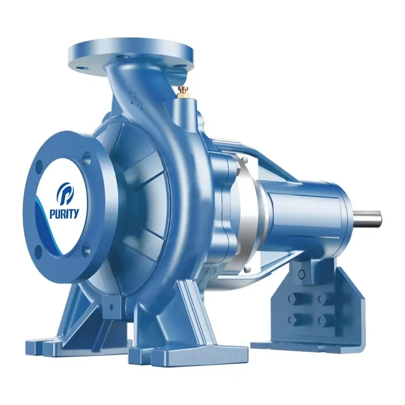 Horizontal End Suction Bare Shaft Electric Cast Iron High Pressure OEM Water Centrifugal Pump Single-stage Mechanical Seal