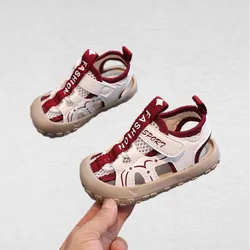Children's Sandals Summer Autumn New Baby Girl Hollowed Out Beach Shoes Boys' Running Sports Leisure Shoes Size 21-30
