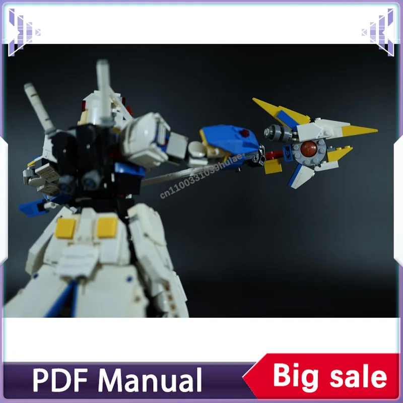 ชุดตัวต่อบล็อก ฟิกเกอร์หุ่นยนต์ปีศาจขาว อุปกรณ์เสริมตกแต่ง ของเล่นตัวต่อสำหรับผู้ใหญ่ ของตกแต่ง ของขวัญคริสต์มาส