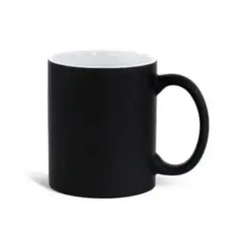 Ceramic Magic Mug without Printing for Sublimation Use, Blank 350ml 12oz