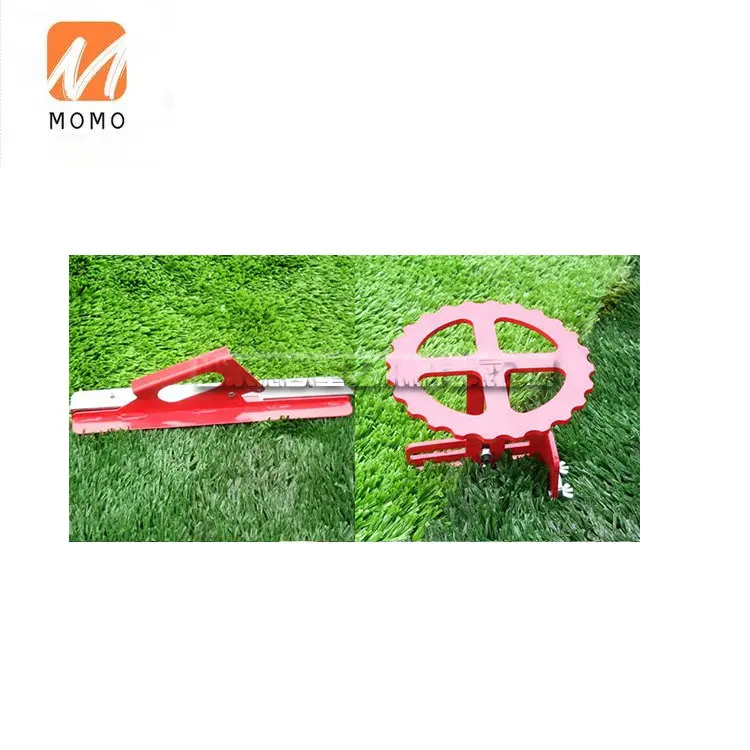 lawn trimming tool Trimming machine Lawn clamp Turf tensioner Wire cutter Seam Glue applicator