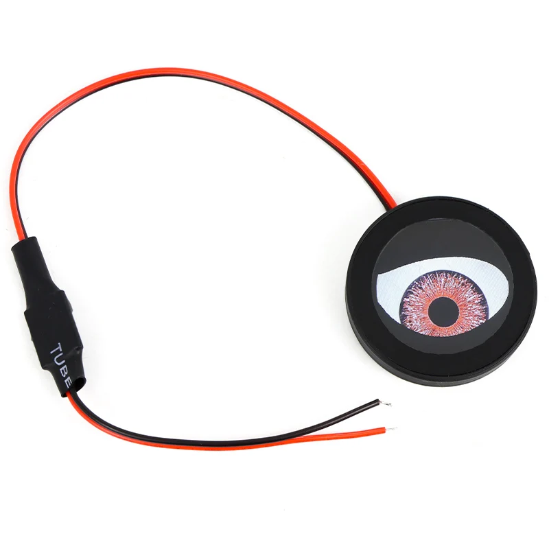 2PCS Fun Car Led Dynamic Devil's Eye Fog Lamps Rotatable Eyes Light DIY 12V WiFi Control 8 Modes Car Headlights Eyes Light