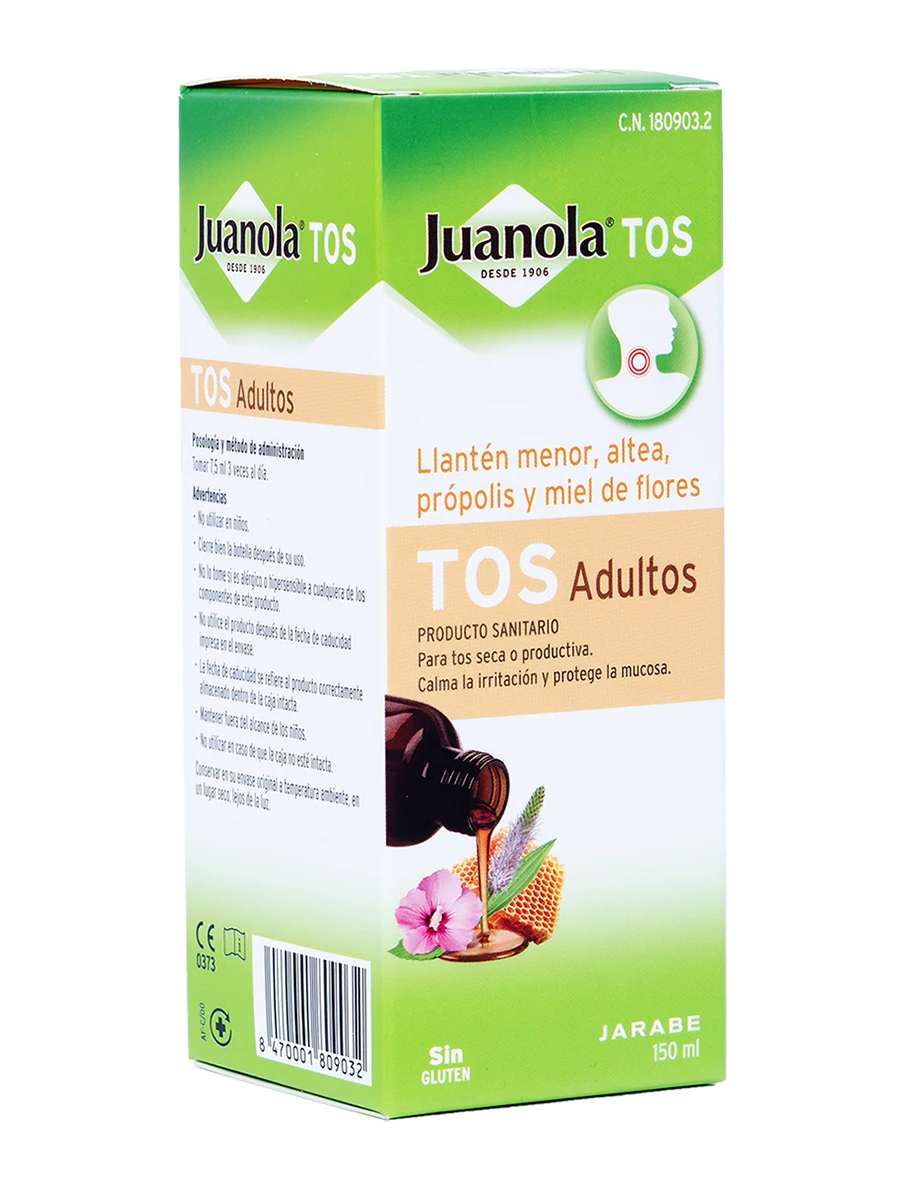 Juanola cough syrup 150ml-both for dry and productive cough