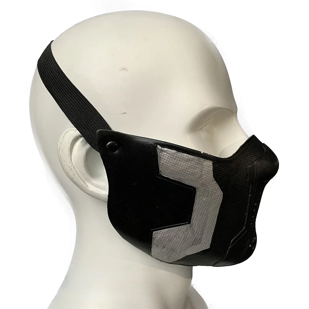 Captain 2 Cold Soldier Mask Anime Masks Superhero Robotic Arm Play Role Masques James Buchanan Bucky Barnes Cosplays Latex Mask