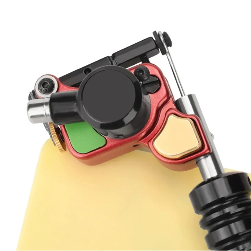 AA20-Portable Rotary Tattoo Machine Aluminum Alloy Lined Shader Integrated Machine Body Art Tool Tattoo Pen Gun RCA Connecto - Image 4