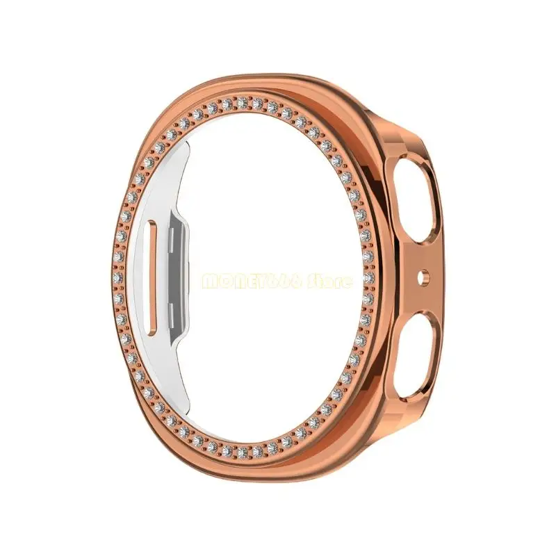 F62C SHELL Bumper Protector Buzel Rings Cubra Shell para relógio 8 44mm 40mm estojo capa à prova arranhões 44 mm