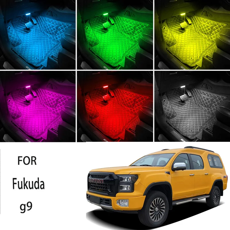 

FOR Fukuda-g9 LED Car Interior Ambient Foot Light Atmosphere Decorative Lamps Party decoration lights Neon strips