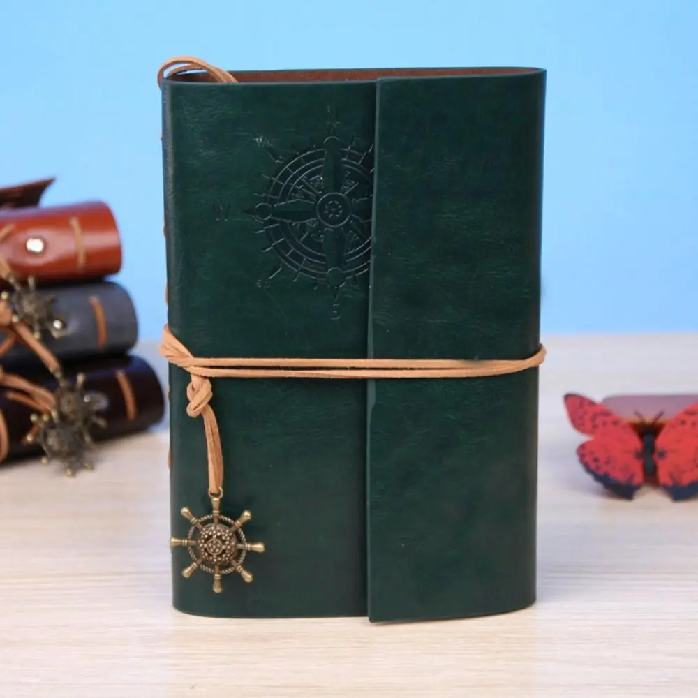 PU Leather Travel Journal Gift para Mulheres e Homens, Caderno Recarregável, Papel Forrado, Diário, Planejador, Escrita, Bloco de Notas, Casamento, Aniversário