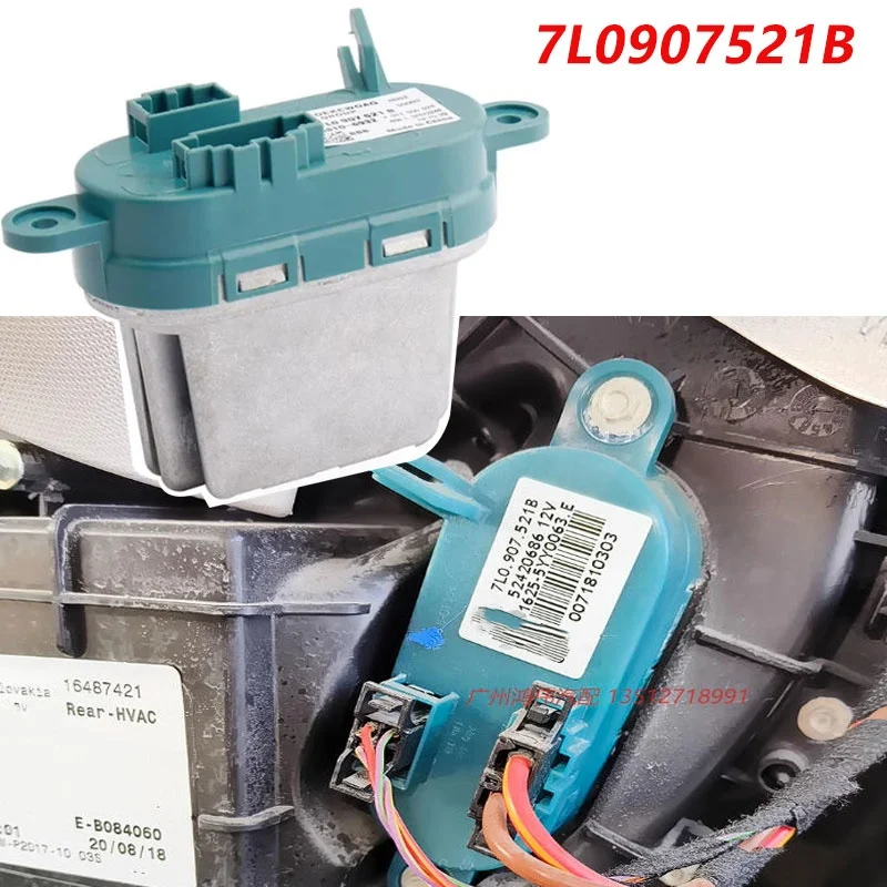 

1PCS New Fan Heater HVAC Blower Motor Resistor Rear 7L0907521B 7L0907521A For Audi Q7 VW Amarok Caravelle Sharan Touareg