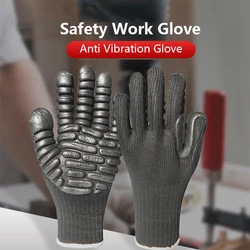 Gants de Travail Anti-Vibration en Latex Naturel, Rembourrage en Mousse, Anti-Choc, Sécurité, Construction, Impact Industriel, 1 Paire