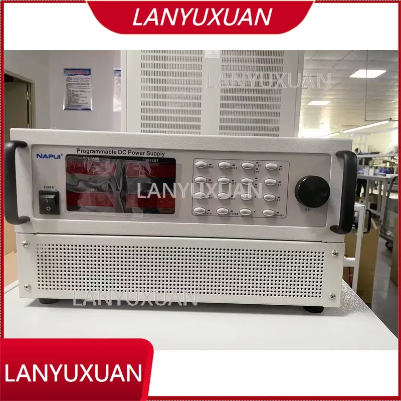 Industrial Use 1KW Programmable DC Power Supply 50V-300V Constant Voltage 50A-300A Constant Current RS232 RS485 220V 100A