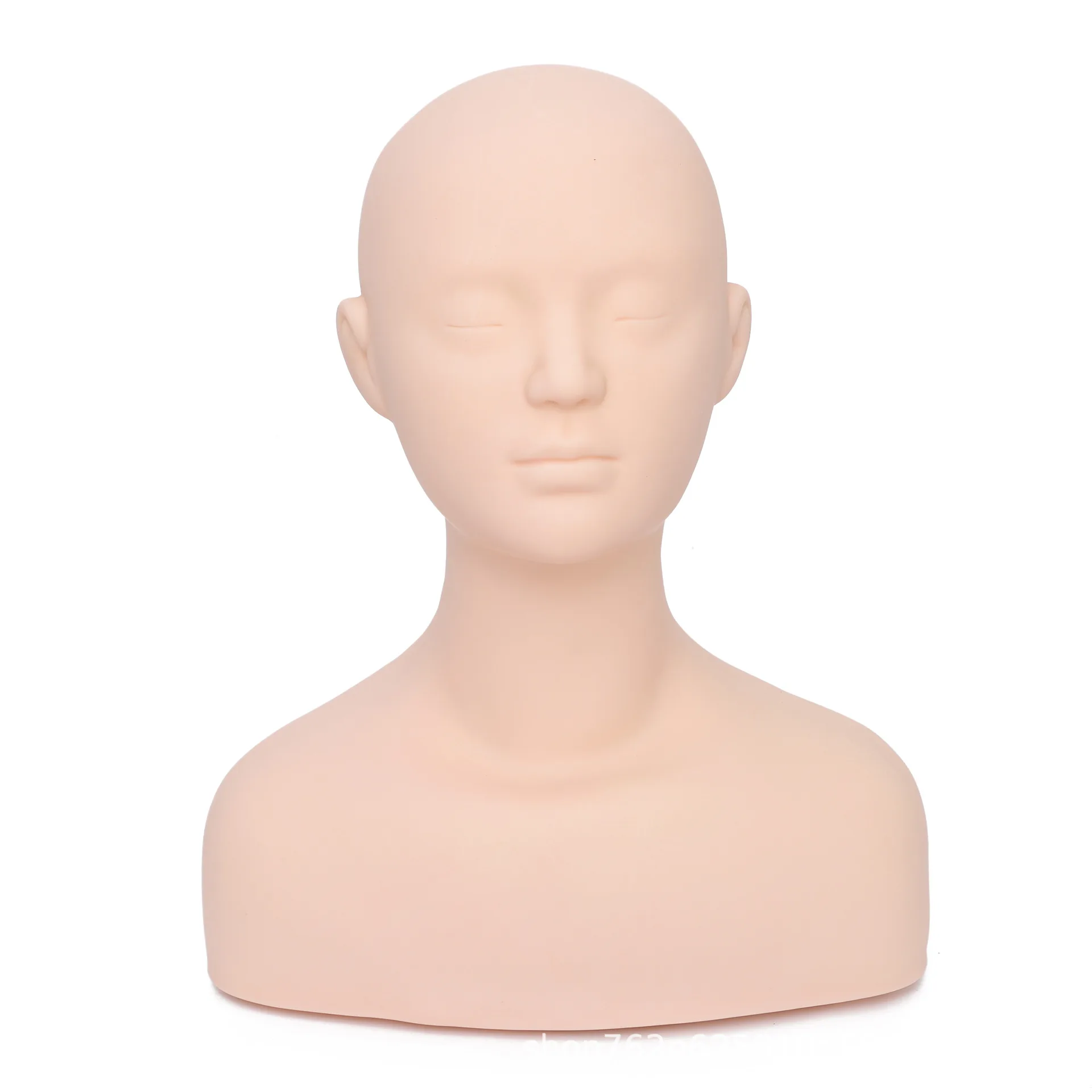 Multifunctional Mannequin Head Model Massage Practice Training Versatile Soft Comfortable Touch Beauty Learning Acupoint