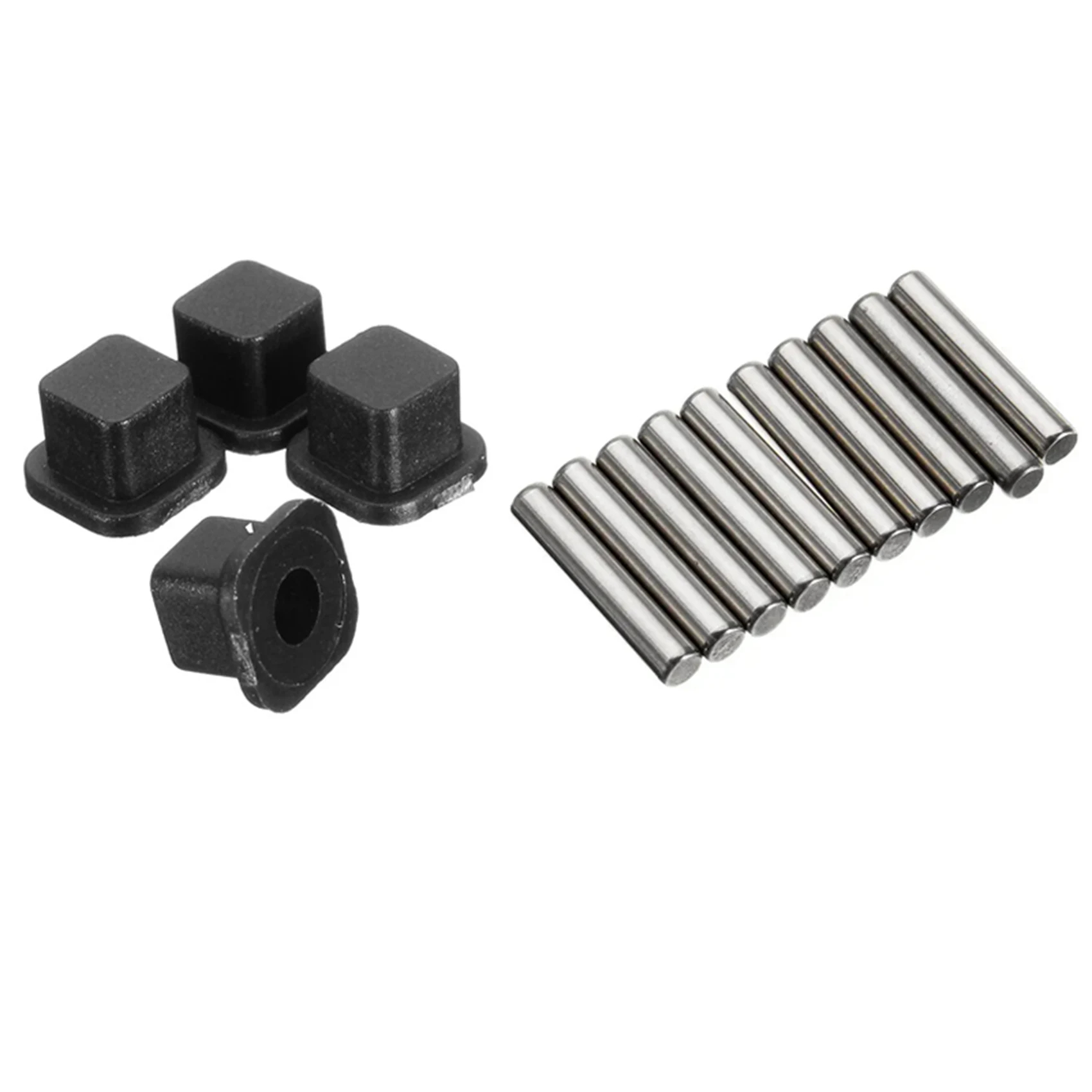 YSUN-14 pièces pour voiture RC JLB Racing CHEETAH 11101 J3 SPEED 1/10, 4 pièces capuchons d'aiguilles EB1012 et 10 pièces broches 3X17mm PN002