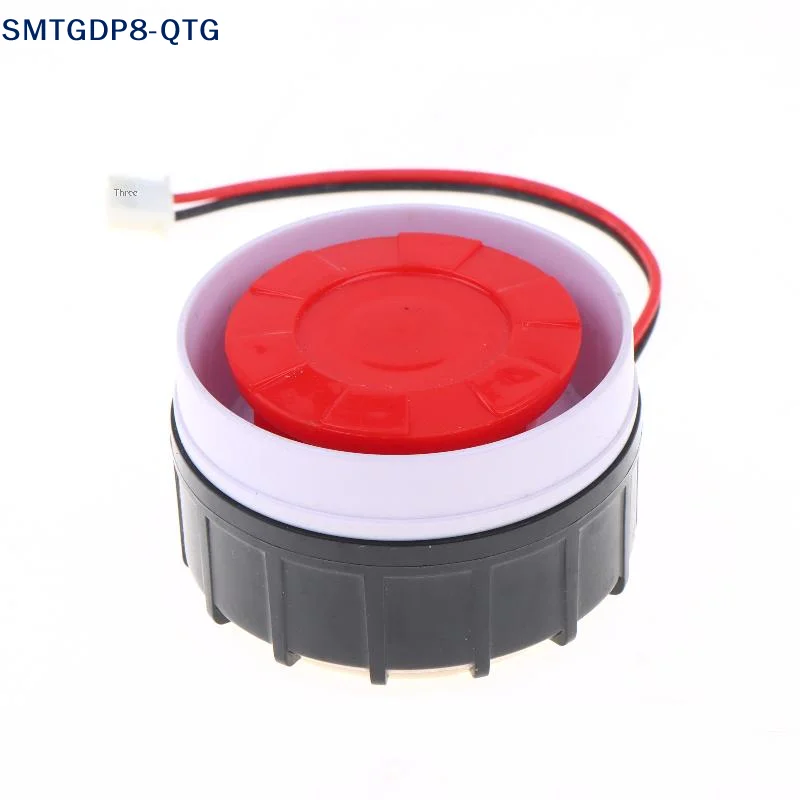 Hot 1Pcs Anti-theft Alarm Wired 125dB Buzzer Alarm Horn 5-30V High Decibel Police Siren Air Raid Siren With Audio Jack