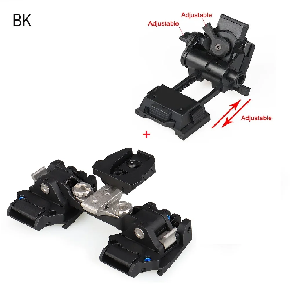 

Free Shipping Tactical RQE Universal Bridge NVG Binocular Bridge Goggles Rhino Mount Mounted For Hunting HS24-0249