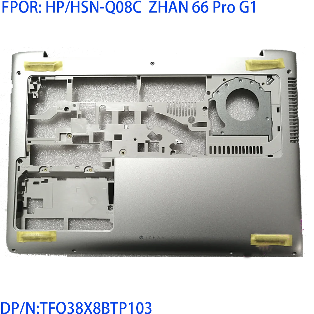 

Apply to HP hsn-q08c Zhan 66 Pro G1 bottom shell base silver new original tfq38x8btp103