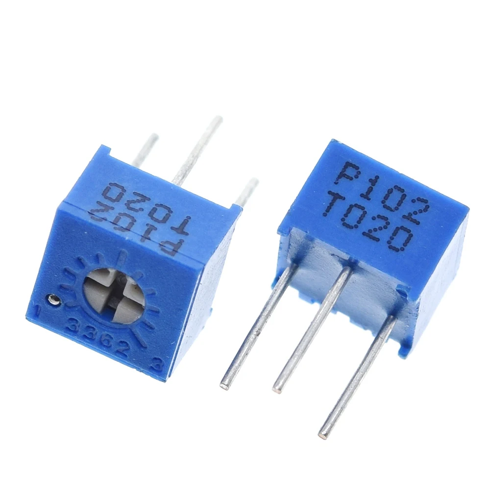 10 قطعة 3362P 3362 500R 1K 2K 5K 10K 20K 50K 100K 101 201 501 102 202 502 103 203 503 104 204 504 105 Trimpo الانتهازي الجهد