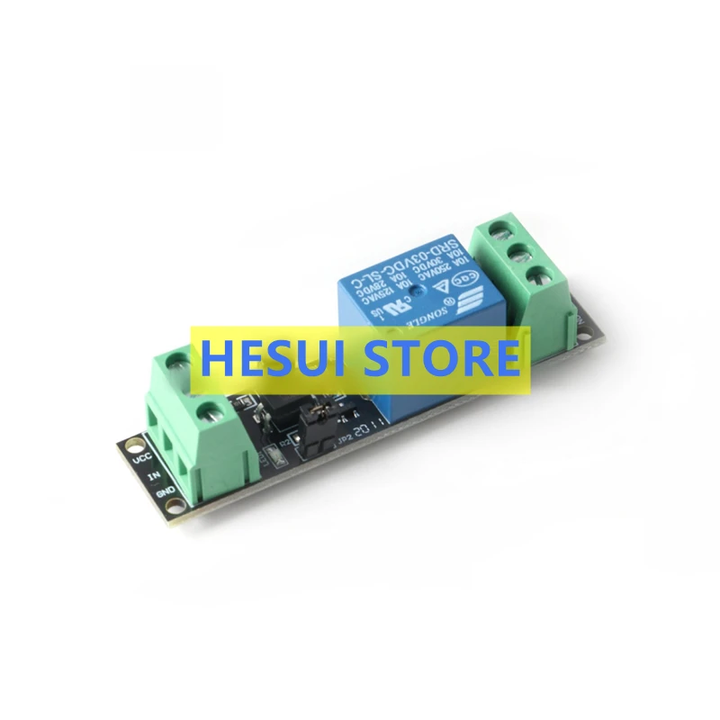 Single-channel 3V relay high level relay isolation control module high drive board