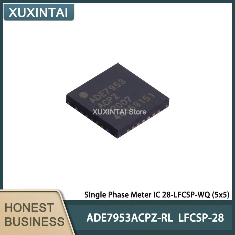 

10Pcs/Lot New Original ADE7953ACPZ-RL ADE7953ACPZ Single Phase Meter IC 28-LFCSP-WQ (5x5)