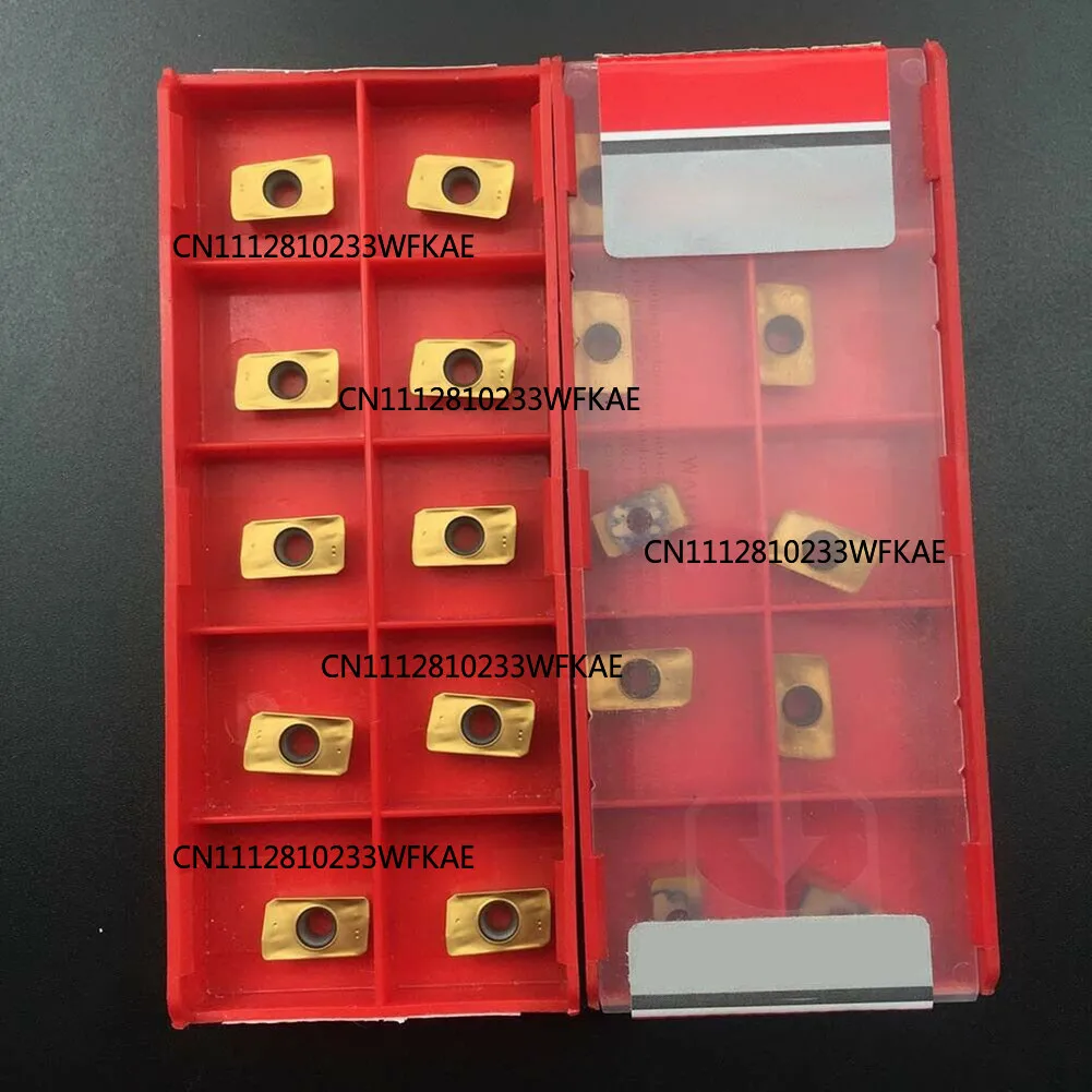 Pack of 10 APMT1135 PDER DP5320 blades, carbide material, suitable for steel BAP 300R