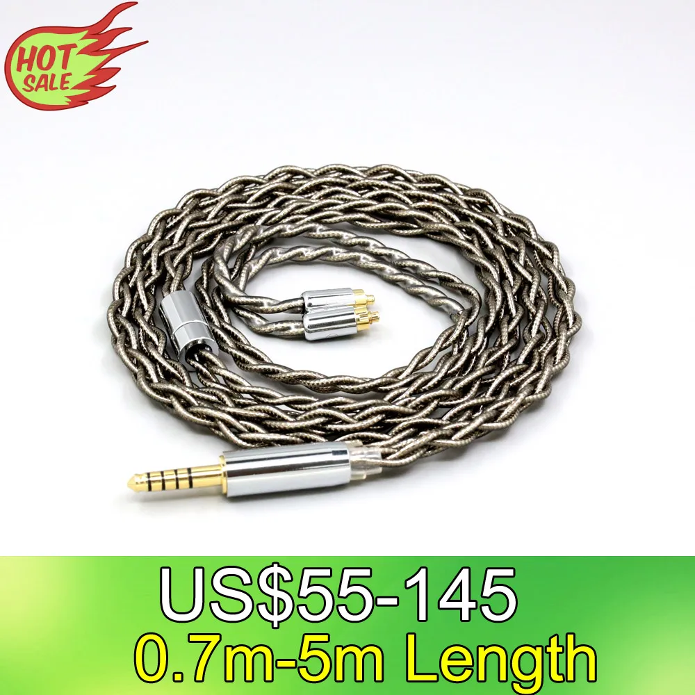 

LN008203 99% Pure Silver Palladium + Graphene Gold Earphone Shielding Cable For Dunu dn-2002