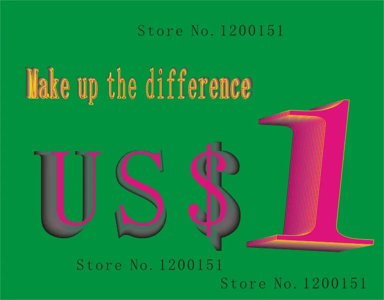Dedicated freight link, Make up the difference, Up freight , Price Make up the difference.