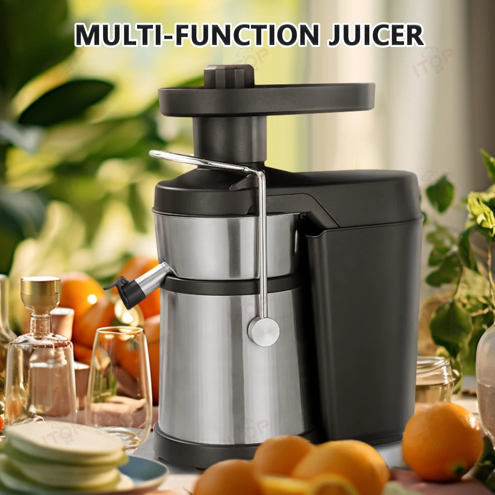 Factory Outlet Food Grade Stainless Steel Household Electric Fruit Pulp Extractor