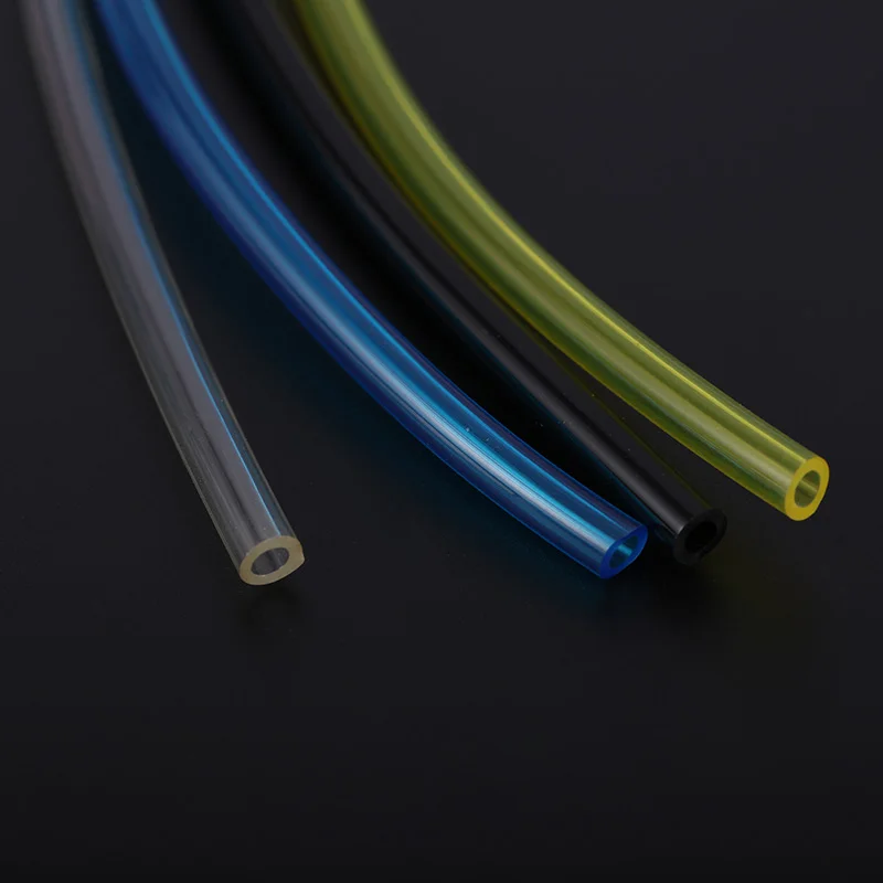 Tube de carburant diamètre intérieur 3mm * diamètre extérieur 5mm Tube en Silicone Tubes résistants à la chaleur pour bateau RC gaz méthanol longueur 1 mètre
