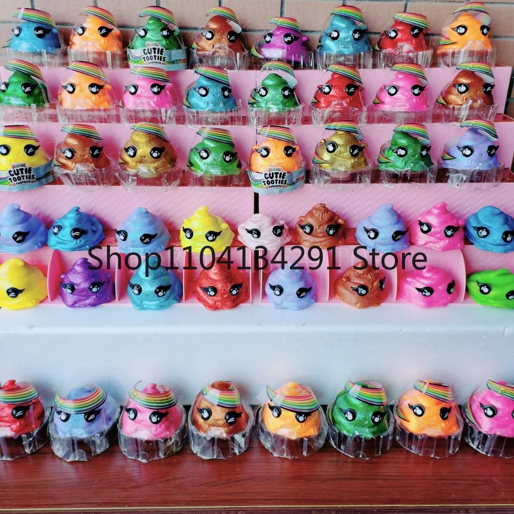 Oryginalny Slime Shaker Magiczne Zęby Ściskacz Antystresowy Blind Box Zabawka dla Dzieci Figurka Model Kolekcjonerski Prezent Urodzinowy