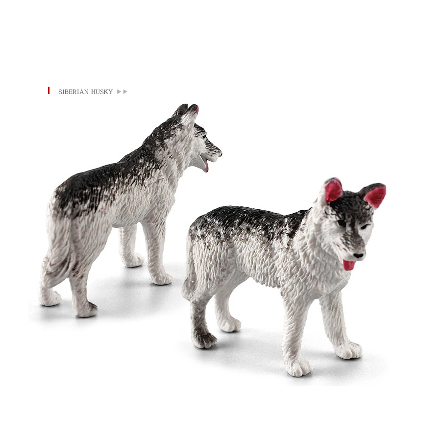 Realistische Eisbärtiere Modellfiguren Spielzeug Arktische Tierfiguren Eisbär Rentier Siegel Wolf Kaninchen Polarfuchs Iglu 10 Stück – Detail 6