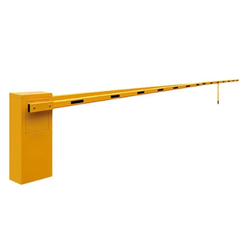 

Automatic arm guardrail door for parking system