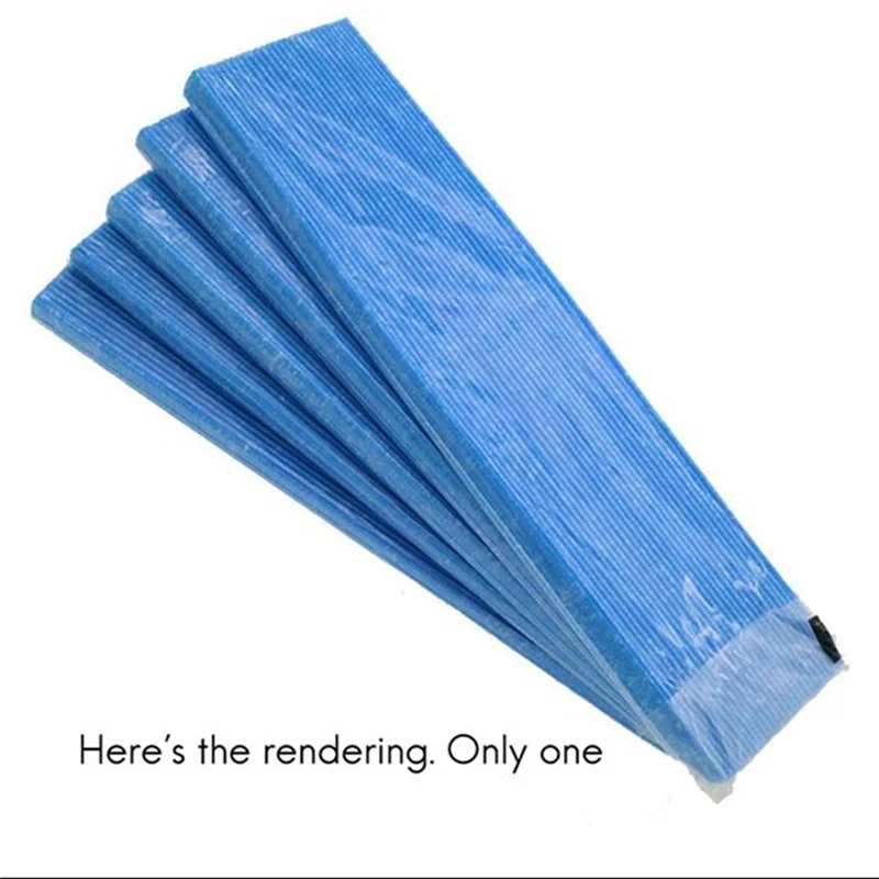 AB43-5Pcs فلتر مطوي مناسب لشاشة فلتر تنقية الهواء دايكن Mc70kmv2 Mck57lmv2 Bac006a4c