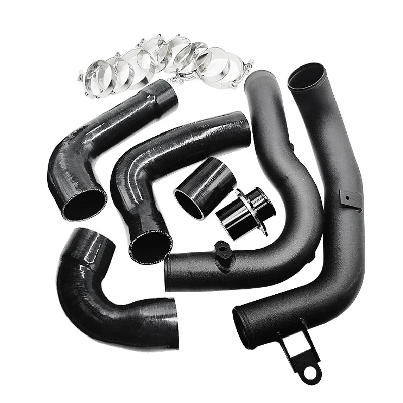 High Flow Intercooler Turbo Charge Pipe Kit With Muffler Delete For VW Golf MK7 GTI MQB EA888 Gen3 Audi S3 A3 8V Cupra 1.8T 2.0T