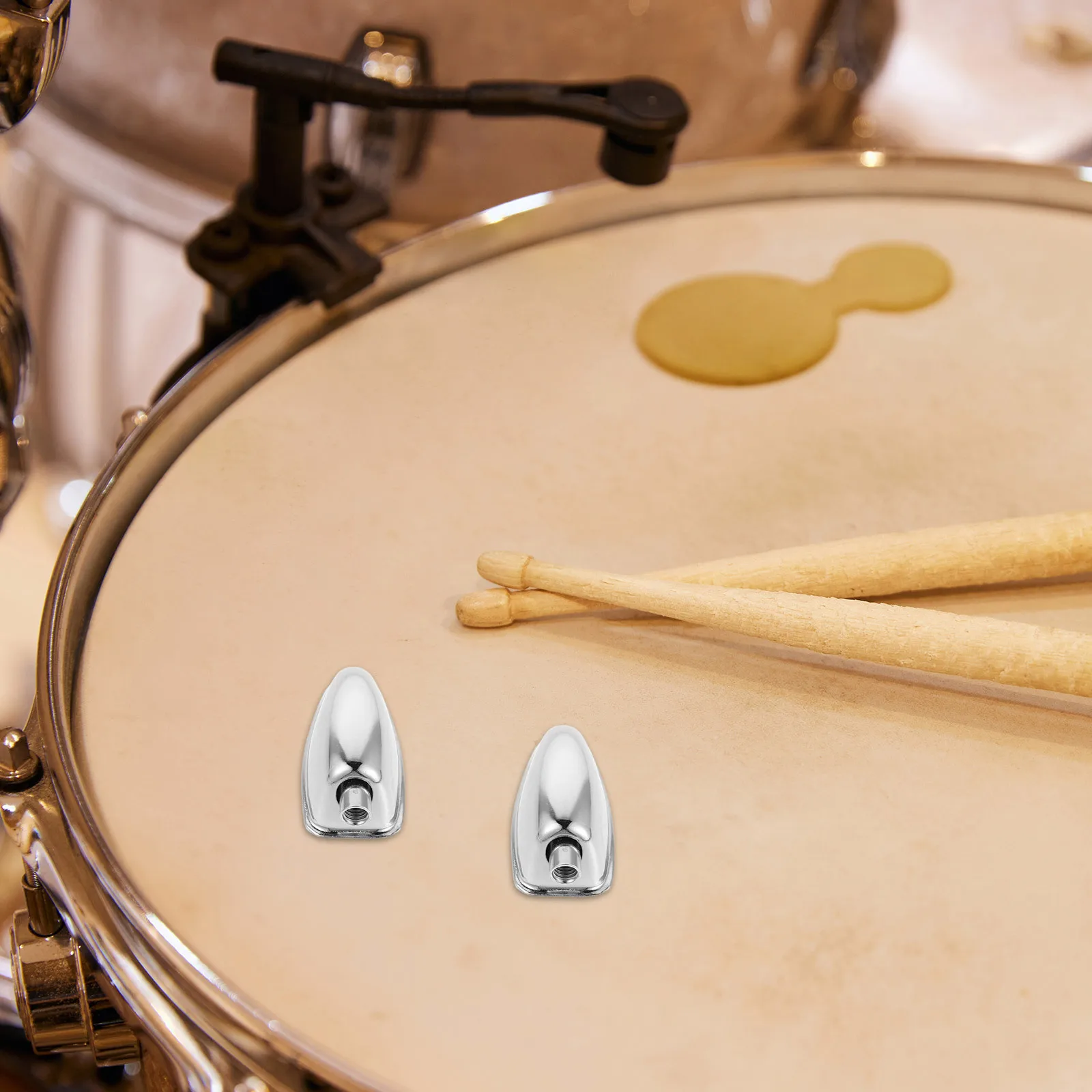 

10Pcs Single End Drum Lugs Metal Triangle Ears Percussion Accessories Noise Reduction Fast Setup Drum Ears Snare Lugs