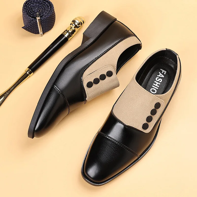 38-48 Dress Shoes Mem Classic Mens Pointed Shoes 2026 Coiffeur Mens Formal Shoes Leather Luxury Italian Brand Erkek Ayakkabi